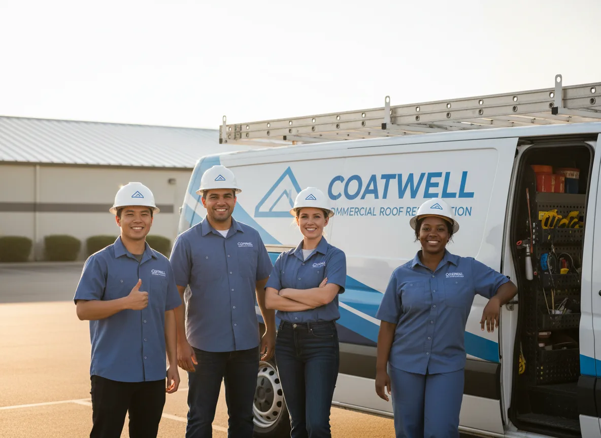 Commercial roof coating company in Giltner, NE